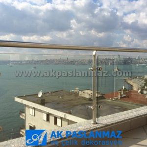 Cam Korkuluk 50 300x300, Paslanmaz Korkuluk, Cam Korkuluk