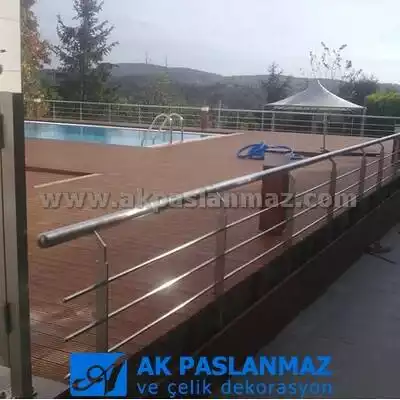 Paslanmaz Korkuluk 4, Paslanmaz Korkuluk, Cam Korkuluk