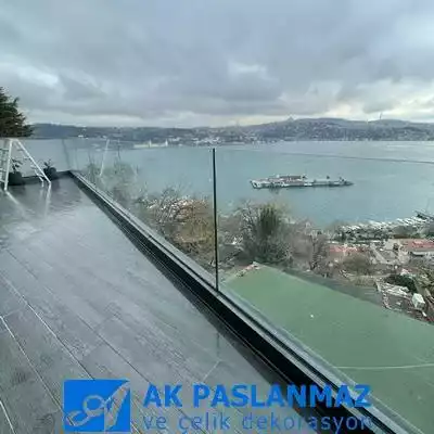 Paslanmaz Korkuluk 42, Paslanmaz Korkuluk, Cam Korkuluk