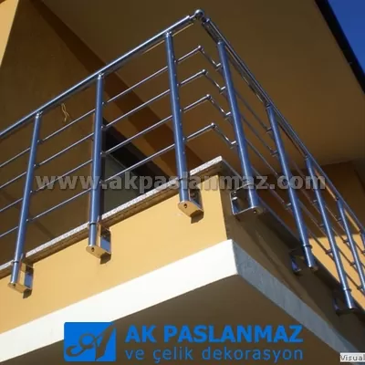 Paslanmaz Korkuluk 53, Paslanmaz Korkuluk, Cam Korkuluk